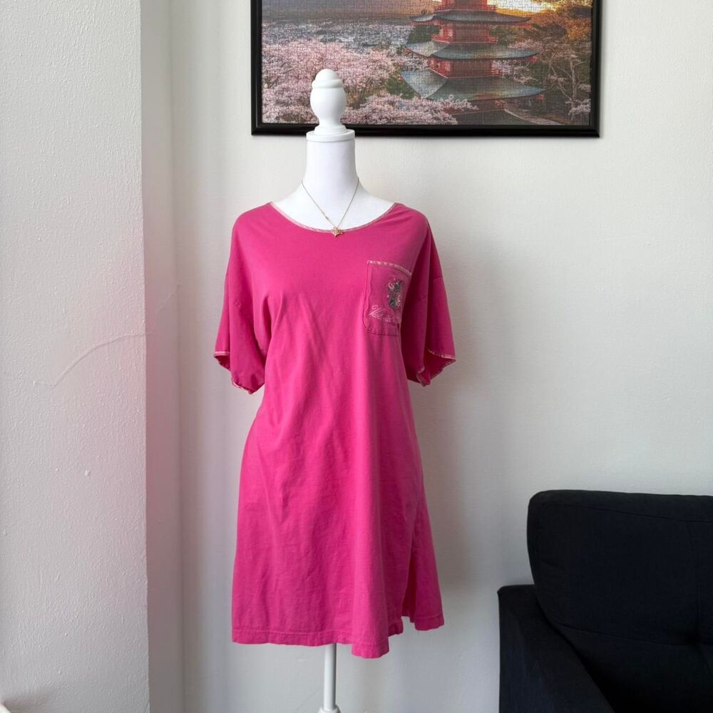 Vintage 90’s Victoria Secret pink nightgown dress